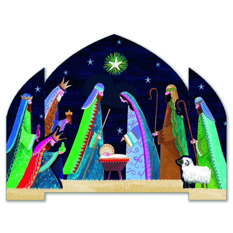 Tearfund King of Kings (Pack of 10) Christian Christmas Cards