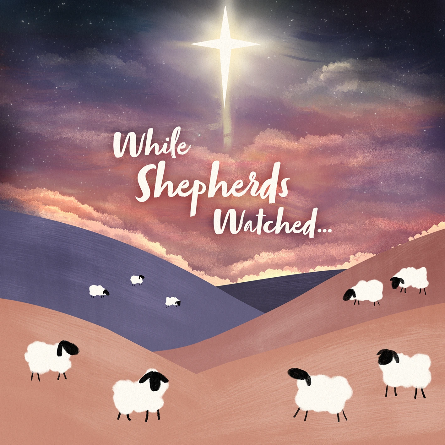 Food Bank While Shepherds Watched (Pack of 10) Christian Christmas